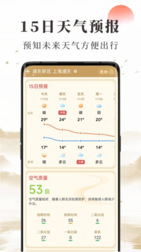 准确天气图片