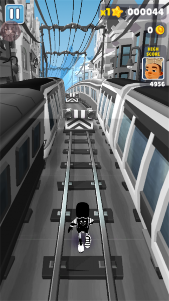 地铁跑酷万次郎版