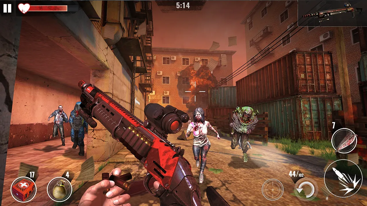 僵尸生存射击手机版 v1.96.0安卓版 