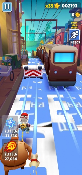 地铁跑酷农村人版