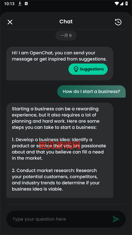 OpenChat AI聊天软件安卓手机版