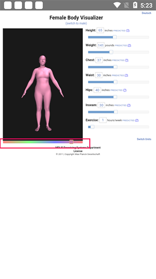 bodyvisualizer身材模拟器