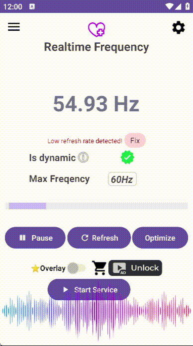 屏幕刷新率修改器工具(Screen Refresh Rate Tool)