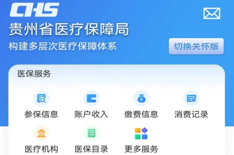 贵州医保平台app缴费