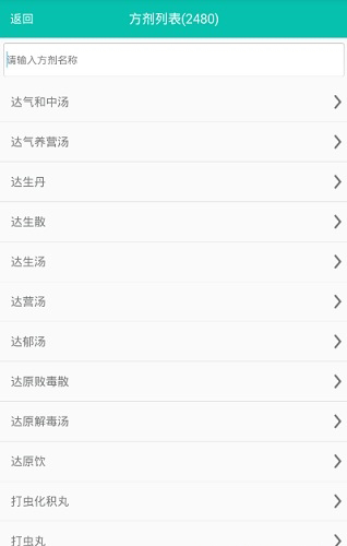 中医方剂